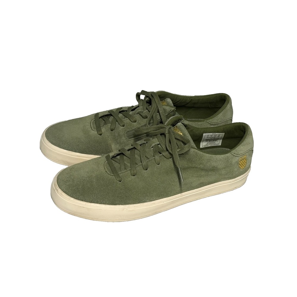 K-Swiss Court Pro Startup Men's Size 10 Sneakers Leather Green Retro Athletic